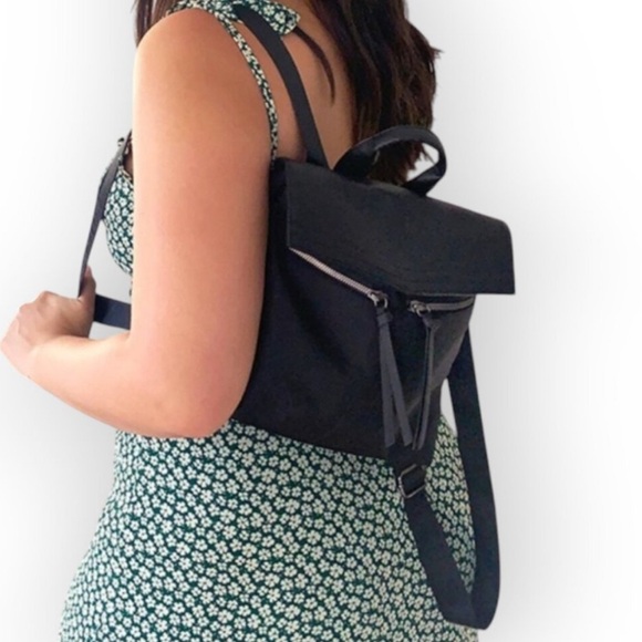 Botkier NY-Trigger‎ Mini Backpack in Black. main image 7